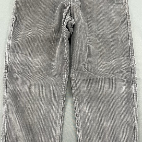 Vintage Dickies Pants Mens 29x32 Grey Corduroy 90s 874 - Picture 3 of 14